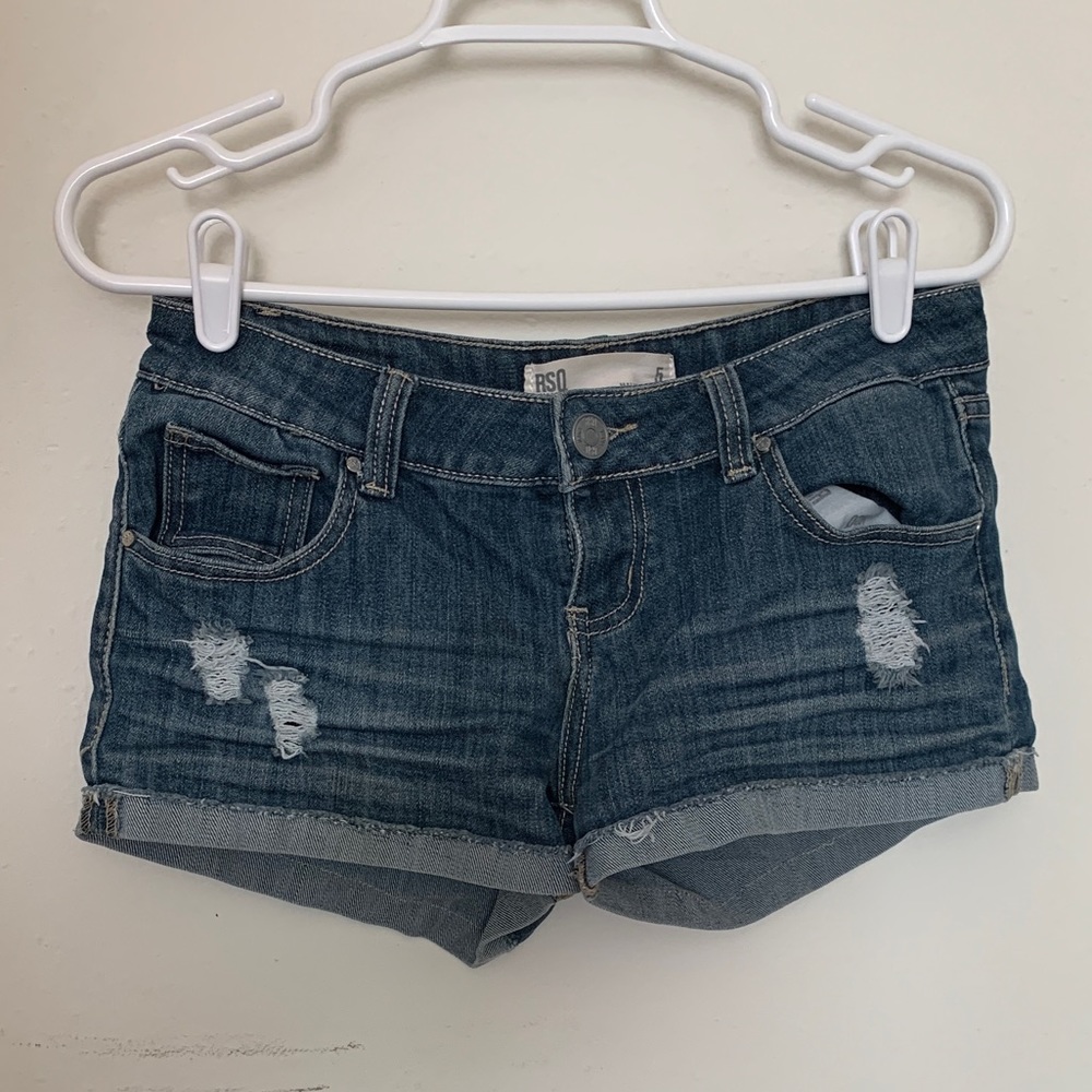 RSQ Malibu denim shorts | size 5